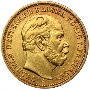 Germany, Kingdom of Prussia, Wilhelm I, 20 Mark Berlin 1887 A