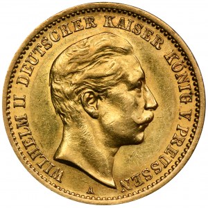 Deutschland, Königreich Preußen, Wilhelm II, 10 Mark Berlin 1909 A