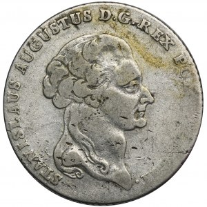 Poniatowski, 6 Zloty Taler Warschau 1795 - Variante 37.b1