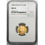 10 Gold 1925 Chrobry - NGC MS64