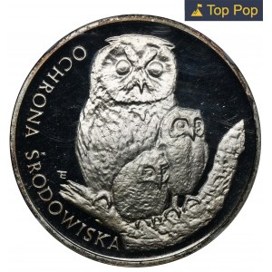 500 PLN 1986 Environmental Protection Owl - NGC PF69 ULTRA CAMEO