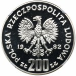 PRÓBA, 200 złotych 1982 MŚ Hiszpania - NGC PF69 ULTRA CAMEO