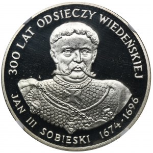 200 złotych 1983 Jan III Sobieski - NGC PF69 ULTRA CAMEO