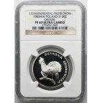 100 złotych 1980 Ochrona Środowiska Głuszec - NGC PF69 ULTRA CAMEO