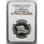 100 złotych 1978 Ochrona Środowiska Bóbr - NGC PF69 ULTRA CAMEO