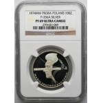 PRÓBA, 100 złotych 1974 Maria Skłodowska Curie - NGC PF69 ULTRA CAMEO