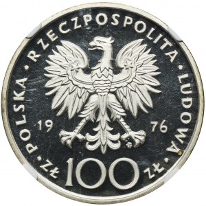 100 złotych 1976 Tadeusz Kościuszko - NGC PF69 ULTRA CAMEO