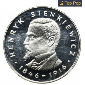 100 złotych 1977 Henryk Sienkiewicz - NGC PF69 ULTRA CAMEO