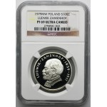 100 złotych 1979 Ludwik Zamenhof - NGC PF69 ULTRA CAMEO