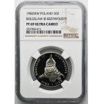 50 złotych 1982 Bolesław III Krzywousty - NGC PF69 ULTRA CAMEO