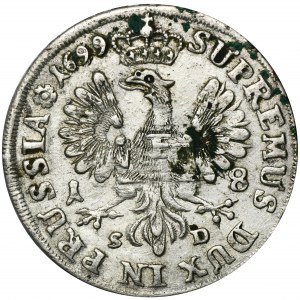 Germany, Brandenburg-Prussia, Frederic III, 18 groschen Konigsberg 1699 SD