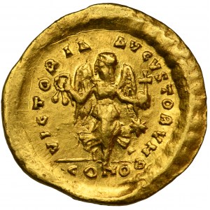 Roman Imperial, Theodosius II, Tremissis