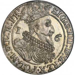 Sigismund III Vasa, 1/4 Thaler Danzig 1625 - NGC MS64 - PR•