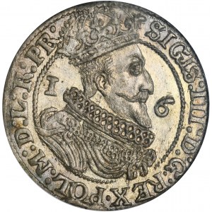 Sigismund III Vasa, Ort Gdansk 1625 - NGC MS64 - PR-.