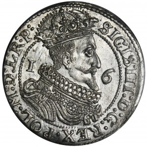 Sigismund III Vasa, 1/4 Thaler Danzig 1625 - PCGS MS63 - P: