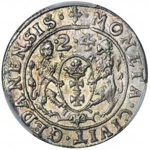 Sigismund III Vasa, Ort Gdansk 1624/3 - PCGS MS62 - PR-.