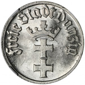 Wolne Miasto Gdańsk, 1/2 guldena 1932 - NGC MS63