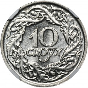 10 groszy 1923 - NGC MS64