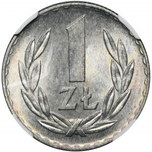 1 złoty 1971 - NGC MS66