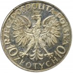 PRÓBA, Sobieski, 10 złotych 1933 - NGC PF63 - LUSTRZANKA, EKSTREMALNIE RZADKA