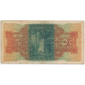 Egipt, 5 funtów 1939 - Cook -