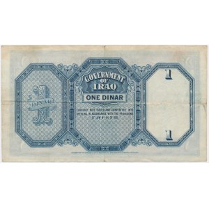 Irak, 1 dinar 1931 (1942)