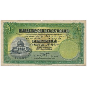 Palestyna, 1 funt 1939