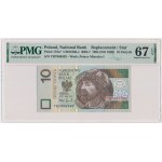10 złotych 1994 - YB - PMG 67 EPQ - seria zastępcza