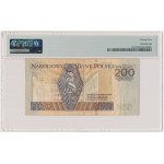 200 Zloty 1994 - YA - PMG 25 - seltene Ersatzserie