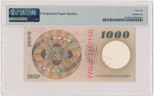 1.000 złotych 1965 - WZÓR - S - PMG 66 EPQ