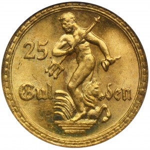 Freie Stadt Danzig, 25 Gulden 1930 - NGC MS66 - SCHÖN