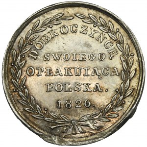 Medal na pamiątkę śmierci cara Aleksandra I 1826