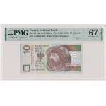 10 gold 1994 - AA 0000450 - PMG 67 EPQ - low number.
