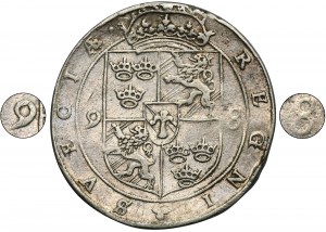 Sweden, Karl IX, Thaler Stockholm 1598 - RARE