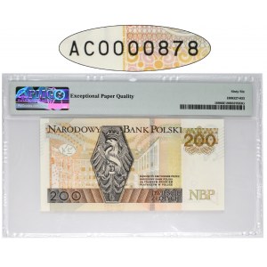 200 PLN 2015 - AC 0000878 - PMG 66 EPQ - niedrige Zahl