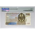 500 złotych 2016 - AC 0000025 - PMG 65 EPQ - niski numer