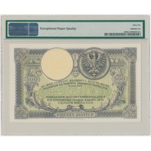 500 Zloty 1919 - S.A - PMG 66 EPQ