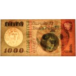 1,000 zloty 1965 - B - PMG 64