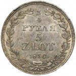 3/4 Rubel = 5 Zloty Warschau 1836 MW - NGC MS61