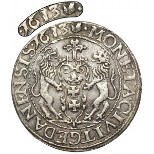 Sigismund III Vasa, 1/4 Thaler Danzig 1613 - RARE