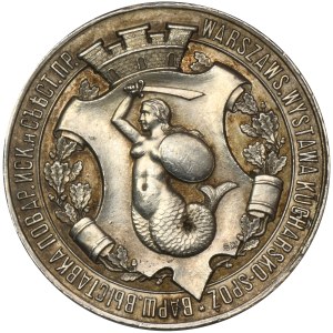 Medal nagrodowy Wystawy Kucharsko Spożywczej 1902 - SREBRO
