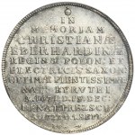 Augustus II. der Starke, Posthumer Thaler Dresden 1727 IGS - NGC MS60 - DISCOUNTED