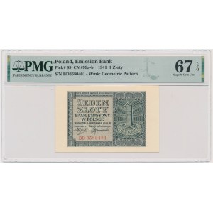 1 Gold 1941 - BD - PMG 67 EPQ