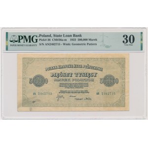 500,000 marks 1923 - AN - 7 figures - PMG 30