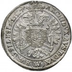 Silesia, Habsburg rule, Ferdinand II, Thaler Breslau 1632 IZ - VERY RARE, letter W