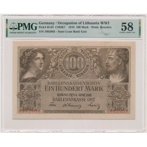 Kowno, 100 Mark 1918 - PMG 58