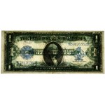 USA, Silver Certificate, 1 dolar 1923 - Speelman & White - PMG 53 EPQ