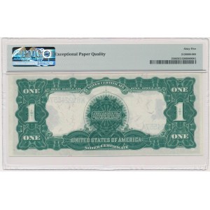 USA, Silver Certificate, 1 dolar 1899 - Speelman & White - PMG 65 EPQ