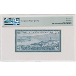 Luxembourg, 20 Francs (1955) - PMG 67 EPQ