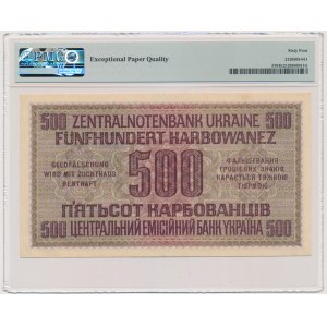 Ukraine, 500 Karbovanez 1942 - PMG 64 EPQ